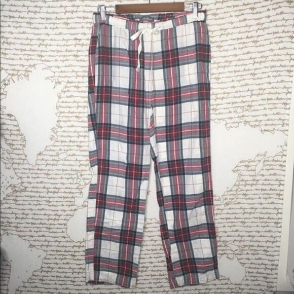 Eddie Bauer Size XS Classic Plaid Flannel
Drawstring Pajama Pants - Picture 1 of 4